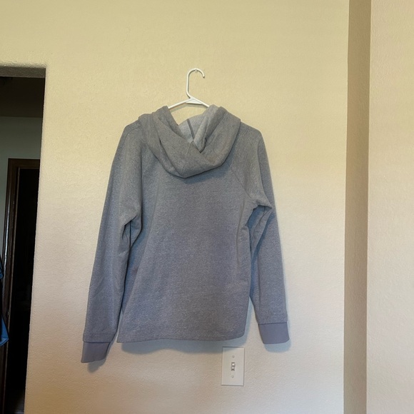 Under Armour Women’s Threadborne Pullover Gray Hoodie - Picture 4 of 5